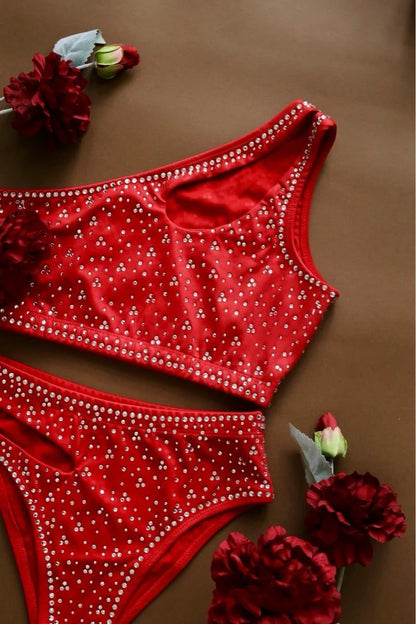 Pole Mania - Rhinestones - Red Leo 閃鑽