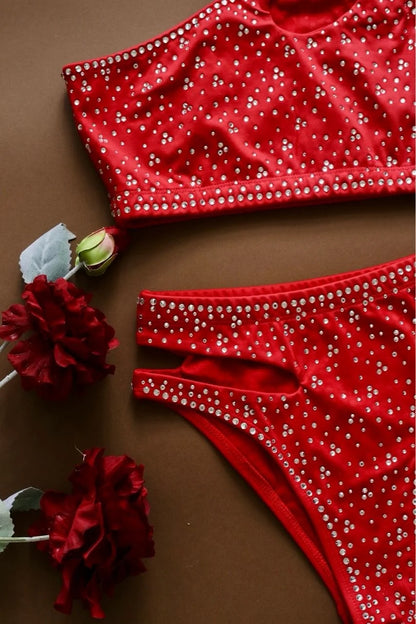 Pole Mania - Rhinestones - Red Leo 閃鑽
