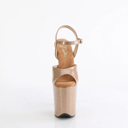 現貨-Pleaser金色亮皮涼鞋 8吋/US5 FLAMINGO-809GP