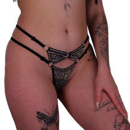 BSB - Rhinestone stripper outfits panties 褲子 - A