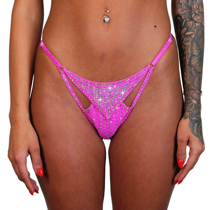 BSB - Rhinestone Stripper Outfits Panties 褲子 - I