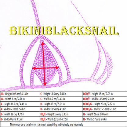 BSB - Rhinestone Bra Top Stripper outfits 上衣 -J
