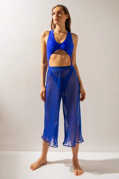 SHARK- Setka Mesh Pants 紗網長褲