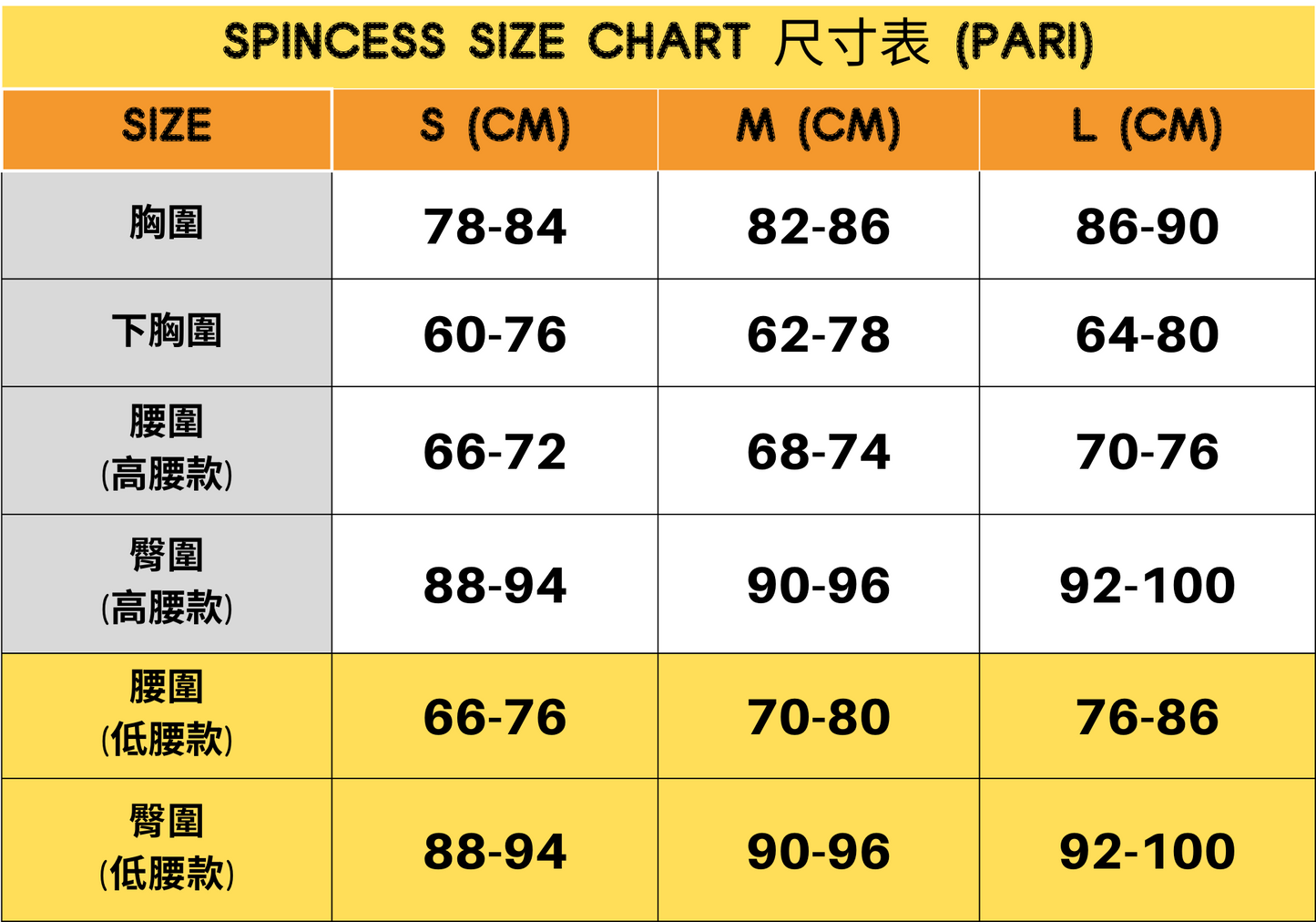 SPINCESS- Pari上衣+褲裙 高/低腰