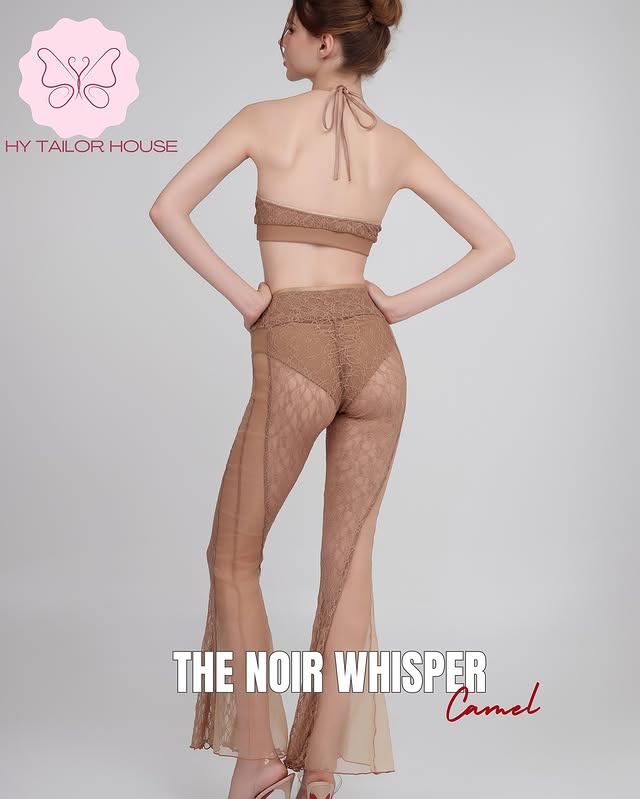HY Dance Wear - THE NOIR WHISPER - Top 上衣 + 長褲