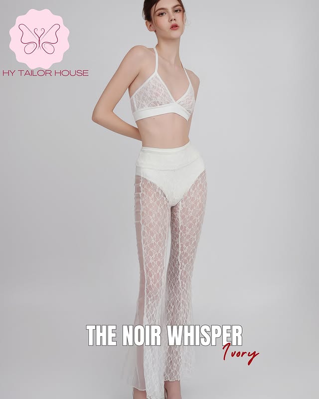 HY Dance Wear - THE NOIR WHISPER - Top 上衣 + 長褲