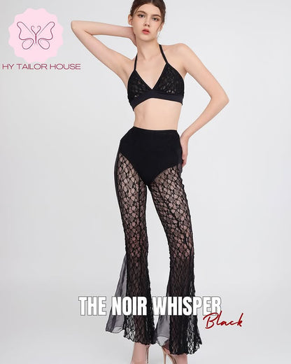 HY Dance Wear - THE NOIR WHISPER - Top 上衣 + 長褲