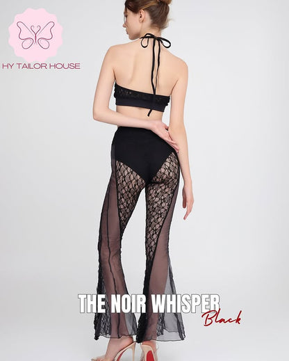 HY Dance Wear - THE NOIR WHISPER - Top 上衣 + 長褲