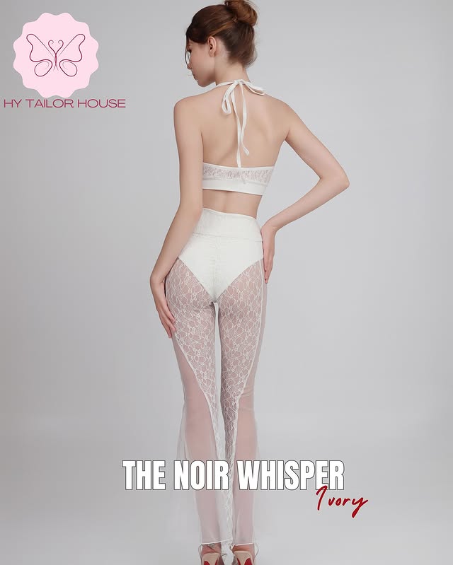 HY Dance Wear - THE NOIR WHISPER - Top 上衣 + 長褲