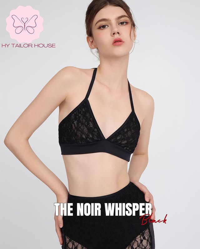 HY Dance Wear - THE NOIR WHISPER - Top 上衣 + 長褲
