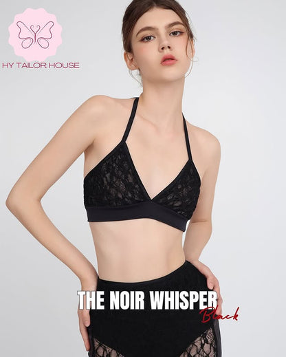 HY Dance Wear - THE NOIR WHISPER - Top 上衣 + 長褲