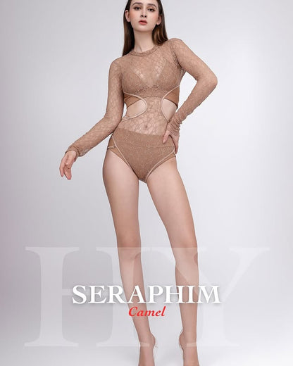HY Dance Wear - SERAPHIM 蕾絲連身外搭