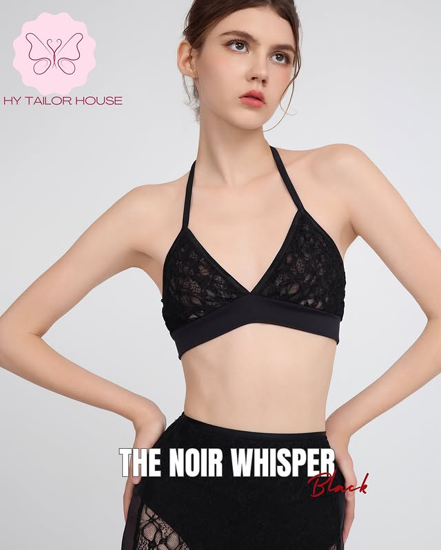 HY Dance Wear - THE NOIR WHISPER - Top 上衣 + 長褲