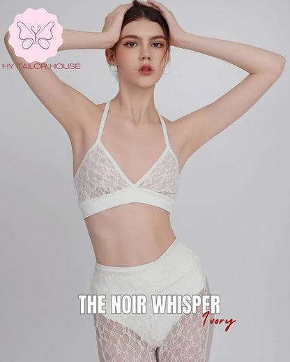 HY Dance Wear - THE NOIR WHISPER - Top 上衣 + 長褲