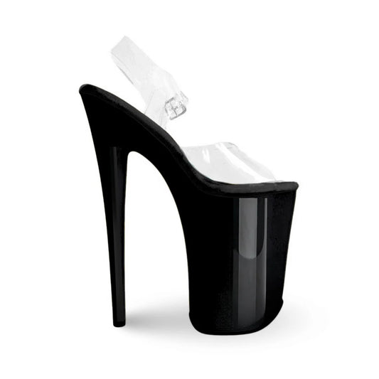 Jewel Heels  -  特選款式 Glossy Black 黑色 - 9 吋 / 23 公分