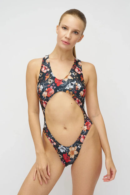 SHARK- VASHKELITA Bodysuit 印花/撞色