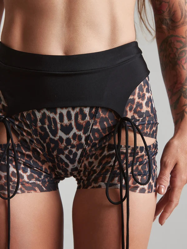 Harna -Vice shorts leopard 褲子