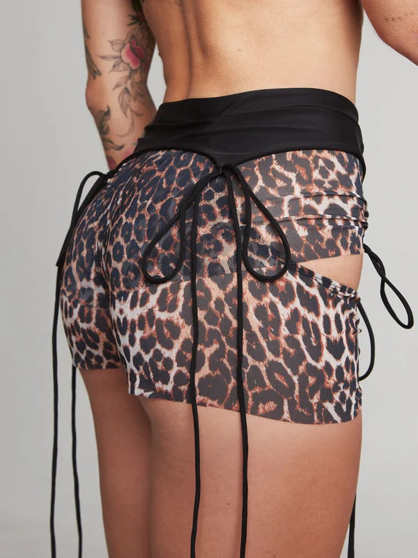 Harna -Vice shorts leopard 褲子