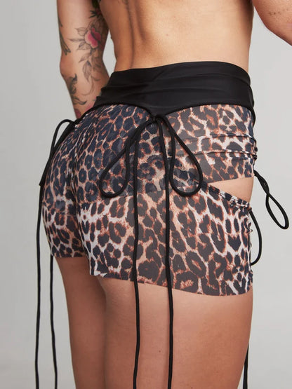 Harna -Vice shorts leopard 褲子