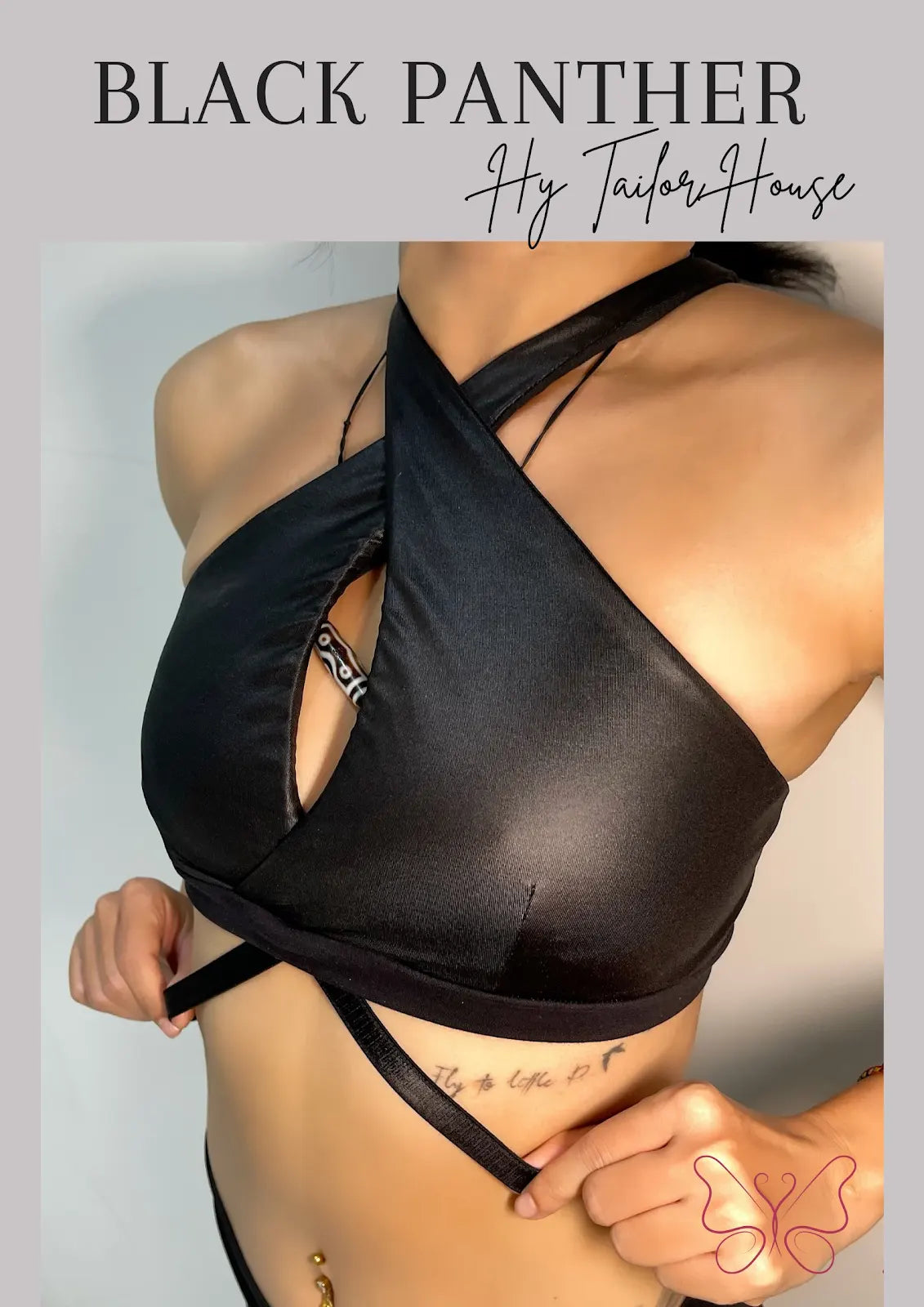 HY Dance Wear - Black Panther 套裝
